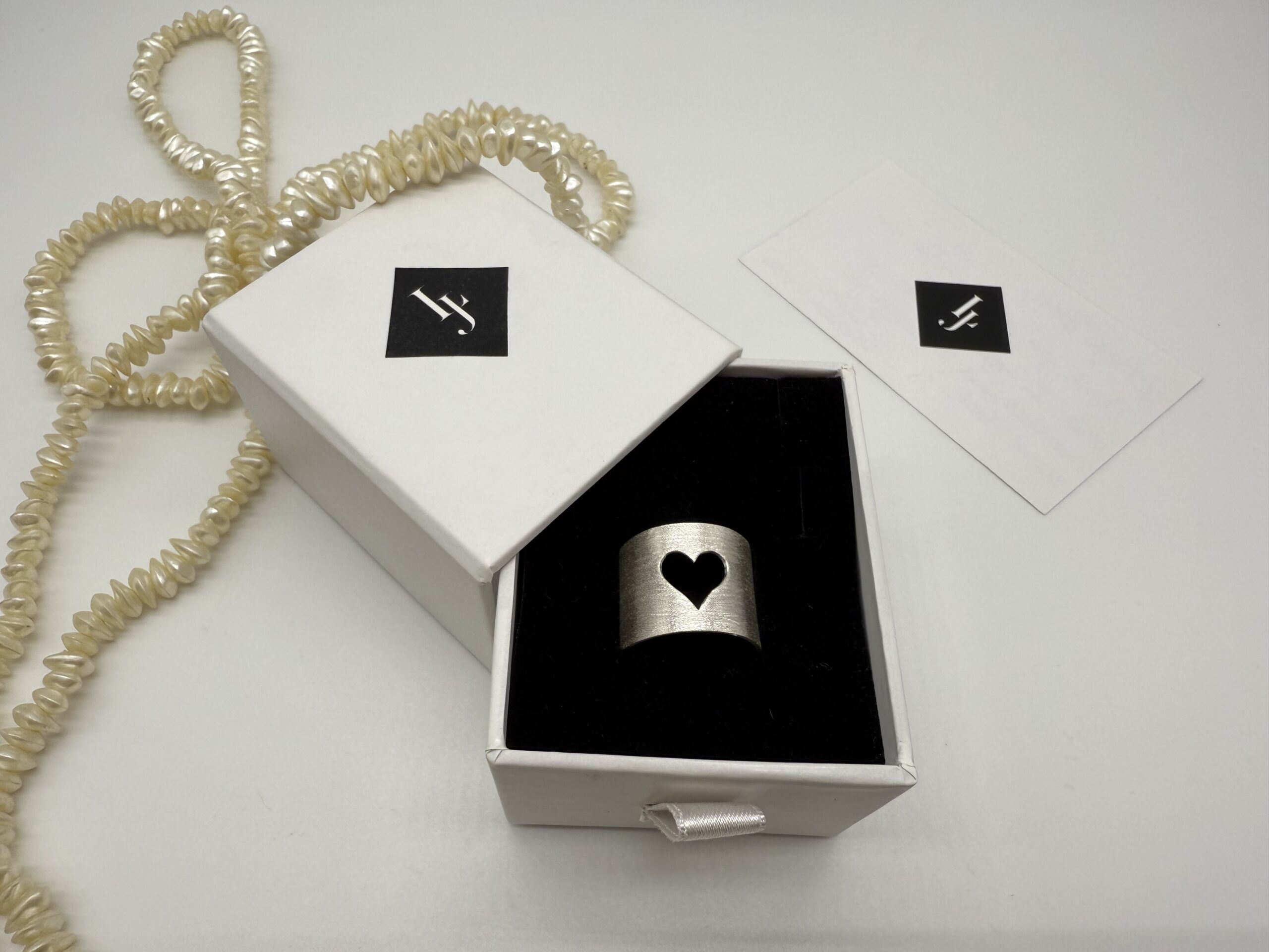 925 Ayar Gümüş Kalp Yüzük | Gerçek Sterling Silver Hediye - Görsel 2